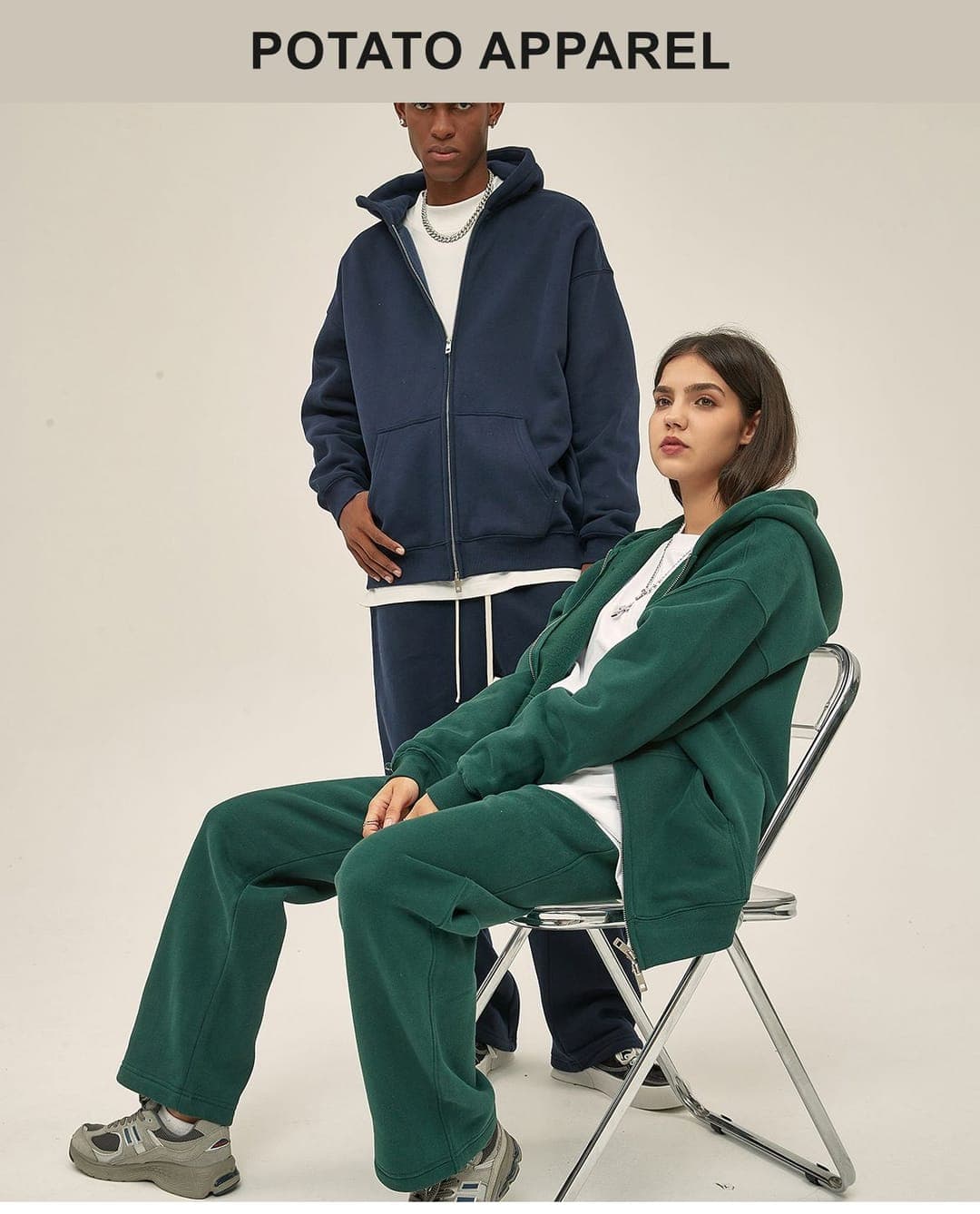 Fleece 350Gsm Oversized Zip-Up Hoodie – detail 13
