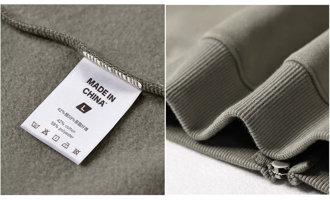 Fleece 350Gsm Oversized Zip-Up Hoodie – detail 7
