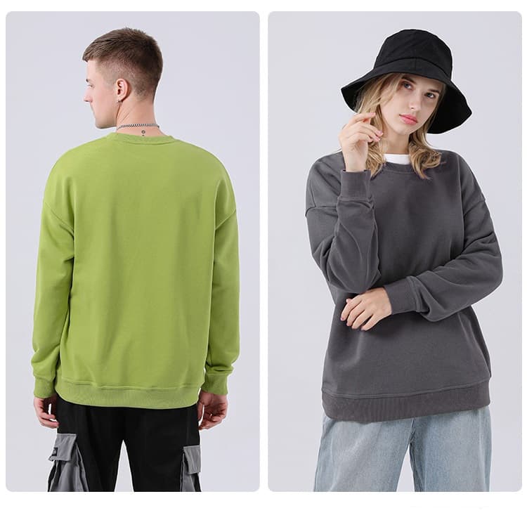 Unisex Drop shoulder Sweatshirt 320GSM thumbnail 4