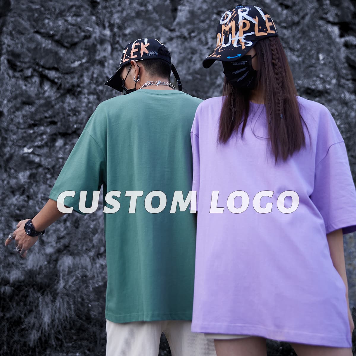 Unisex Drop shoulder T-Shirt Oversized 240gsm thumbnail 3