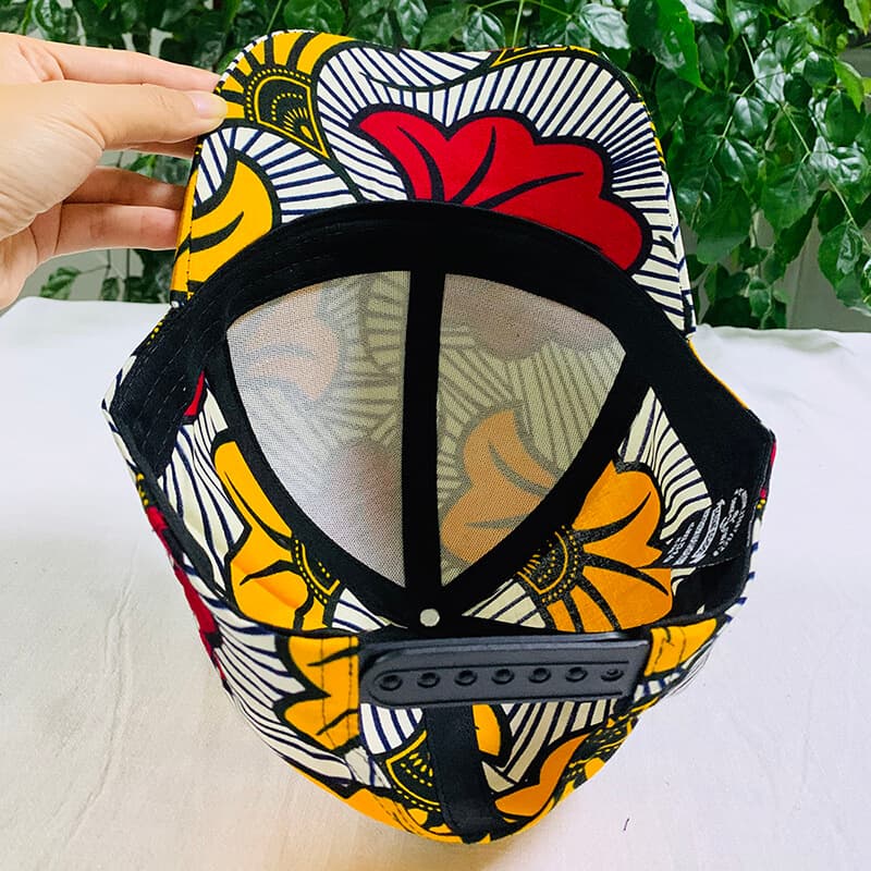 Custom African Print Hat Manufacturer thumbnail 3