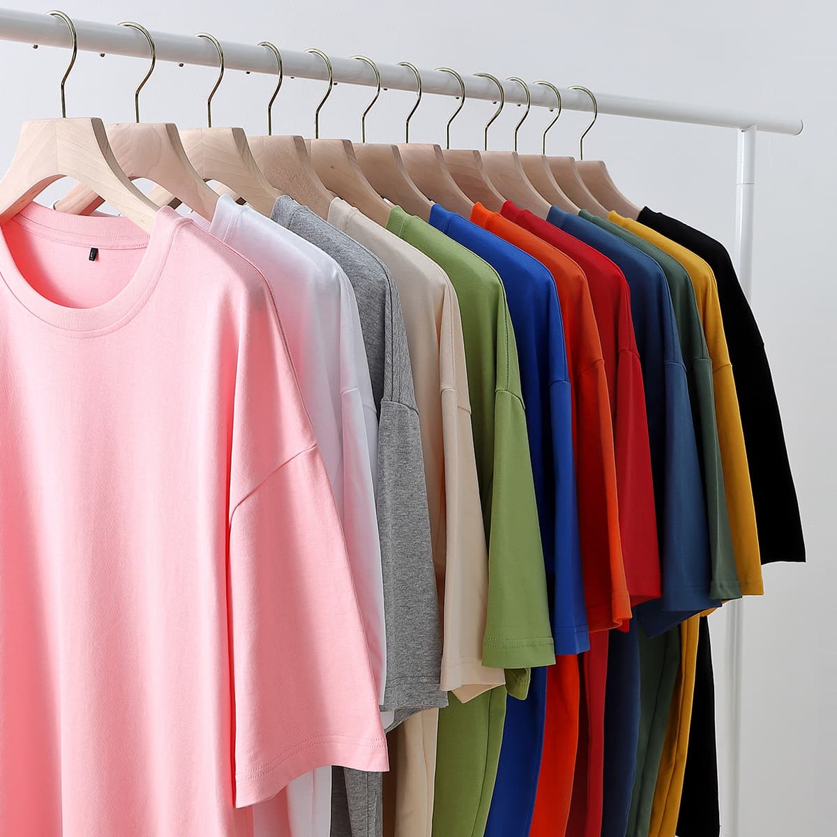 Unisex Drop shoulder T-Shirt Oversized 240gsm thumbnail 6