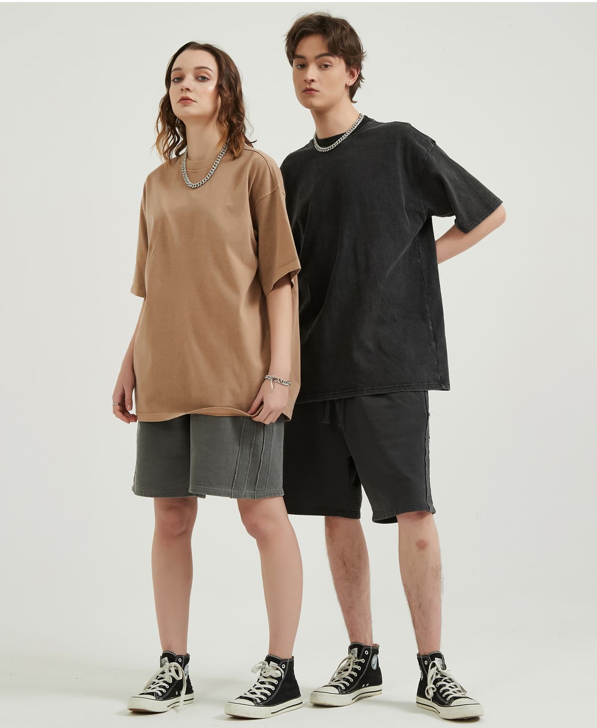 Light Wash Oversized T-Shirt 250gsm – detail 13