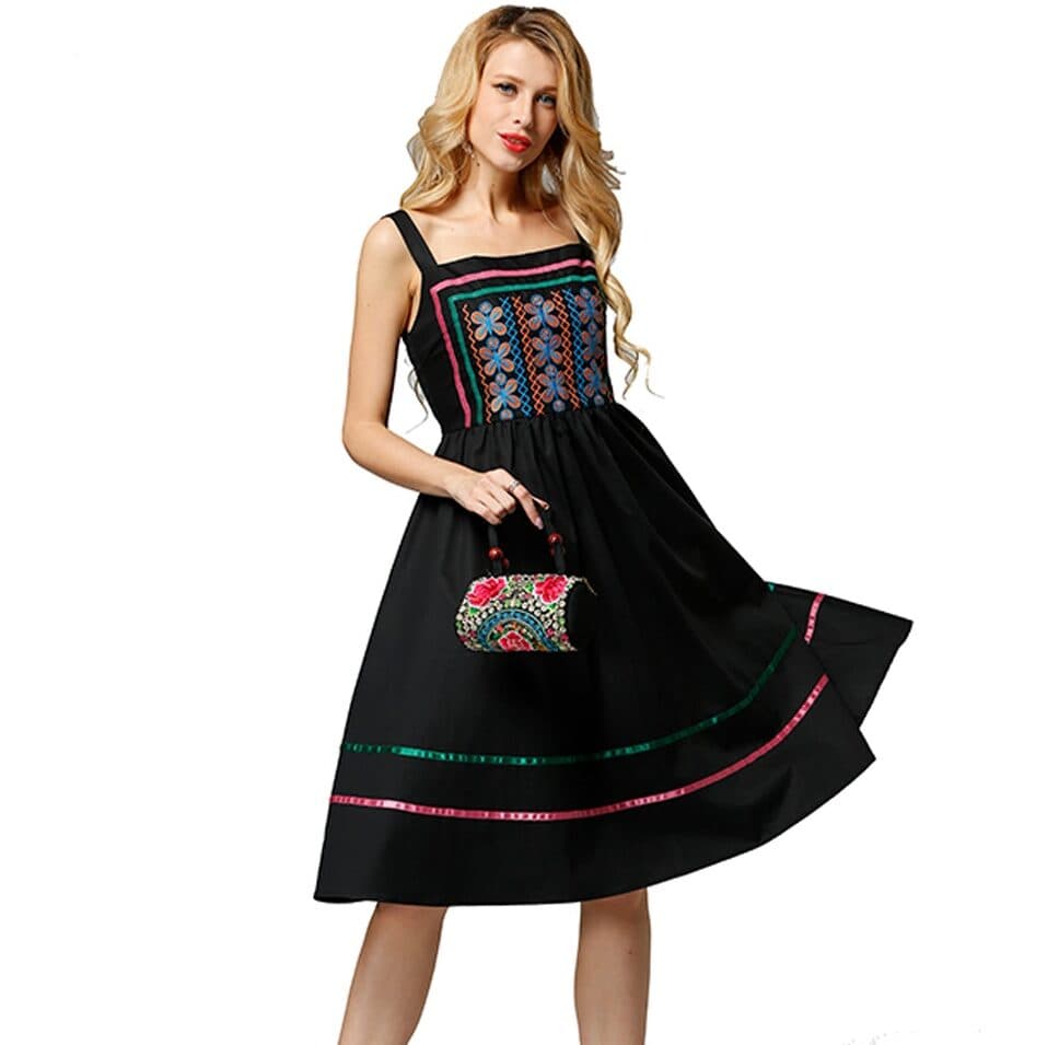 Mexican Dress Manufacturer Midi Dress