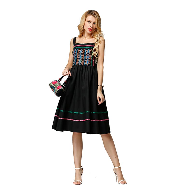 Mexican Dress Manufacturer Midi Dress thumbnail 2