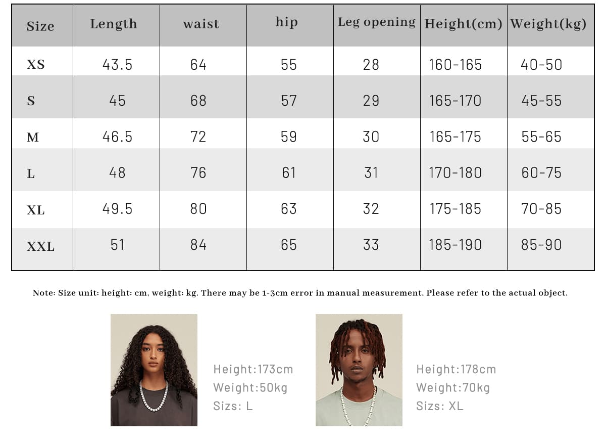 Thick 440GSM Basic Loose Fit Unisex Shorts – detail 2