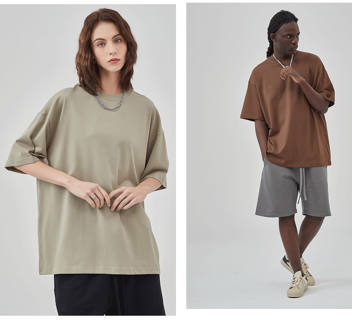 AR002 Cotton 230Gsm Oversized Fashion T-Shirt – detail 8