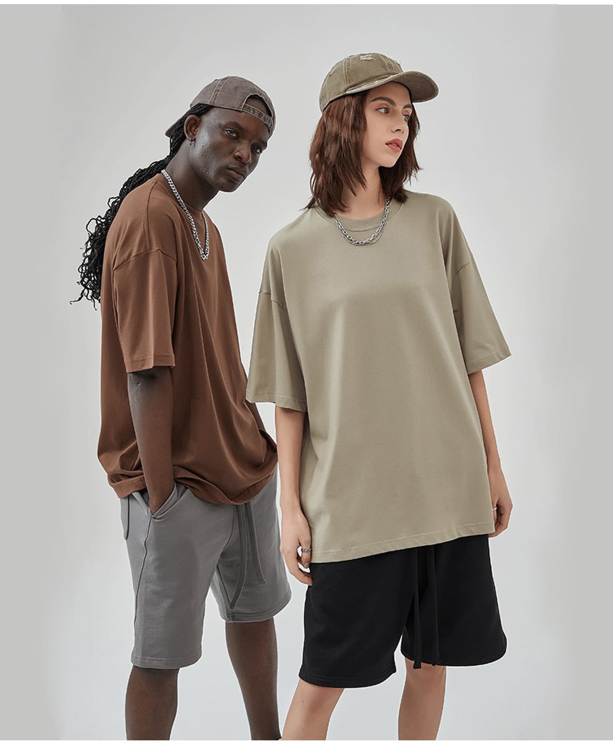 AR002 Cotton 230Gsm Oversized Fashion T-Shirt – detail 9