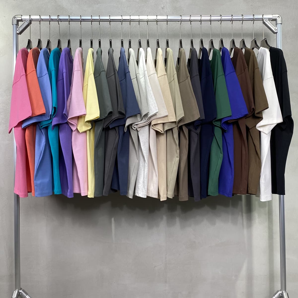 Cotton 275G Oversized Blank T-Shirt thumbnail 2