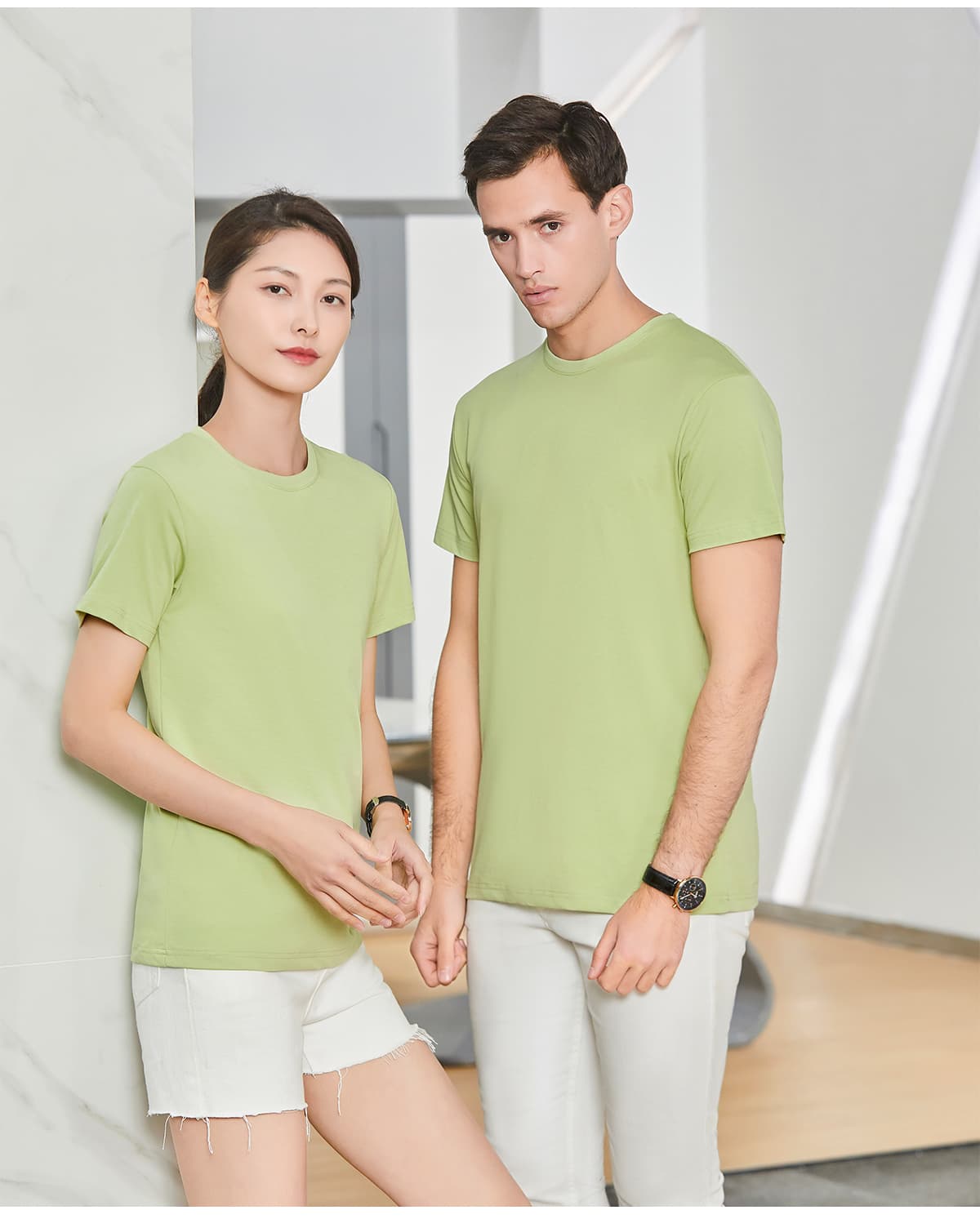 0ZC1 Basic Slim Fit Cotton T-Shirt 200Gsm – detail 11