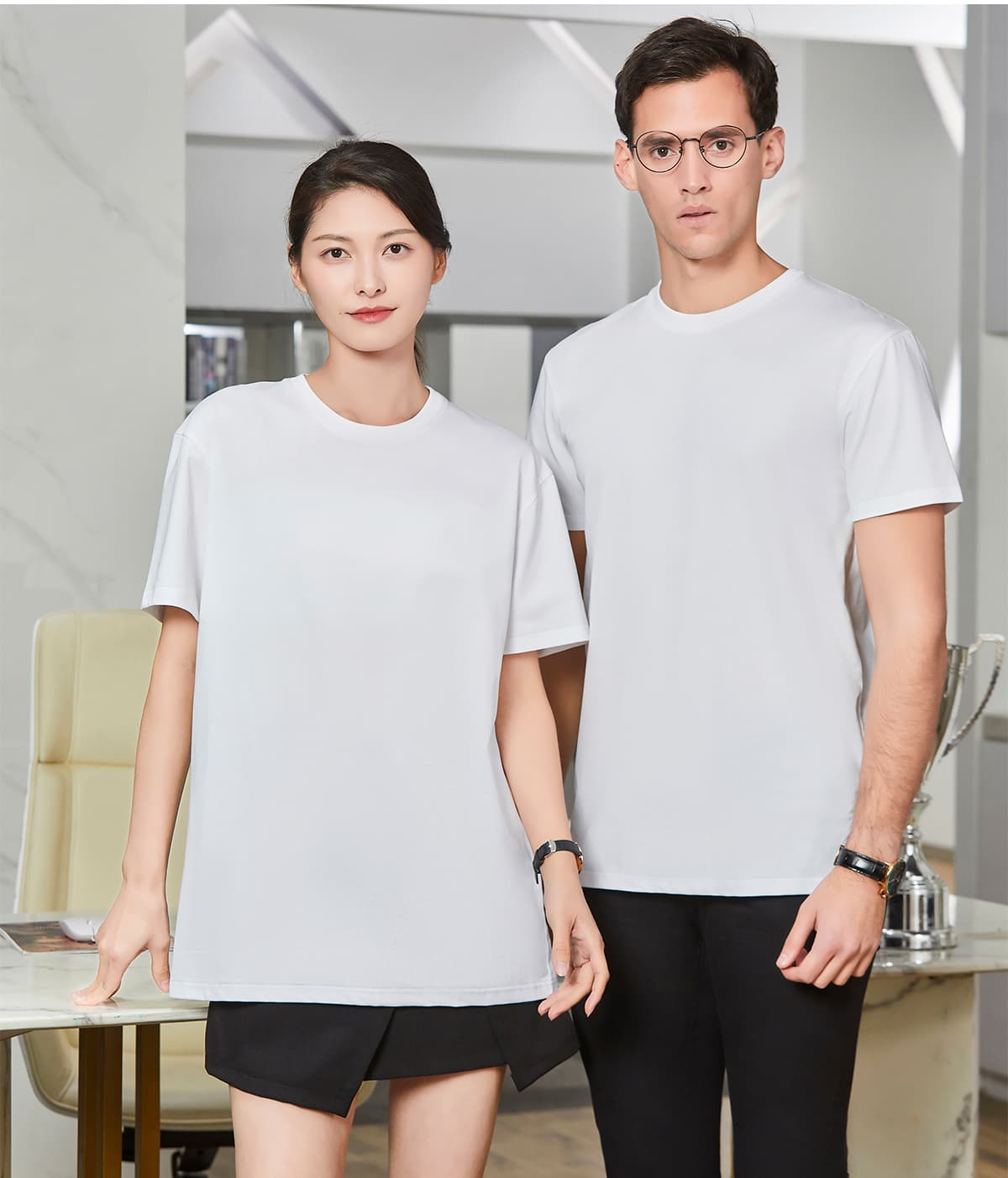 0ZC1 Basic Slim Fit Cotton T-Shirt 200Gsm – detail 12