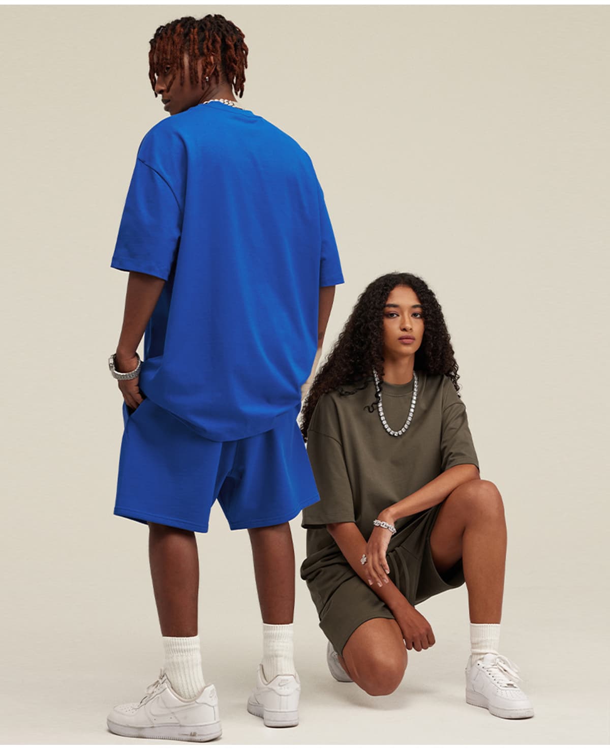 Thick Oversized Fashion Streetwear T-Shirt 305GSM – detail 10