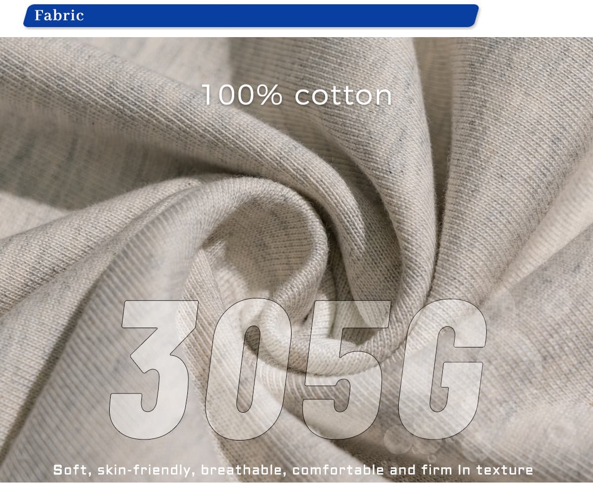 Thick Oversized Fashion Streetwear T-Shirt 305GSM – detail 4
