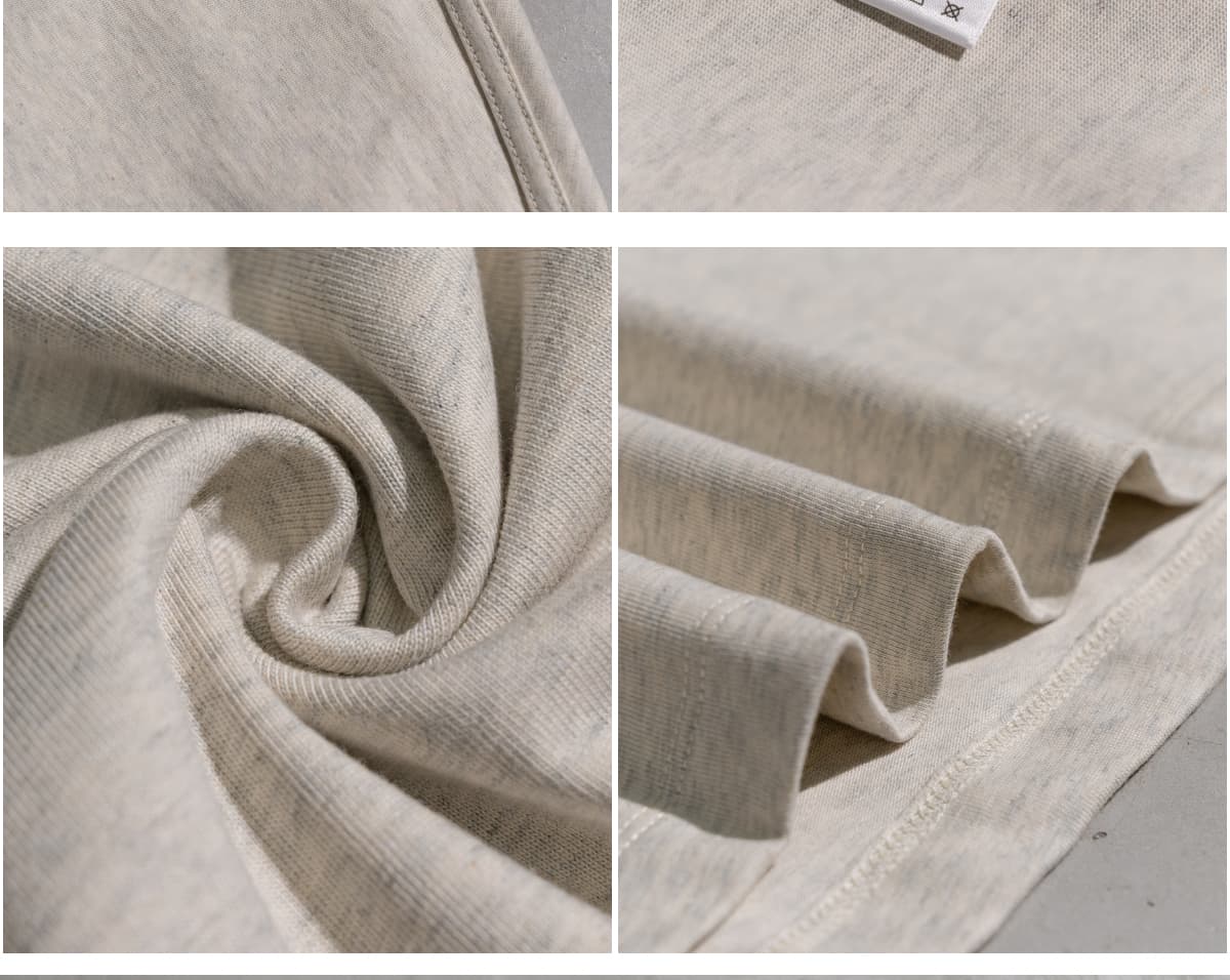 Thick Oversized Fashion Streetwear T-Shirt 305GSM – detail 6