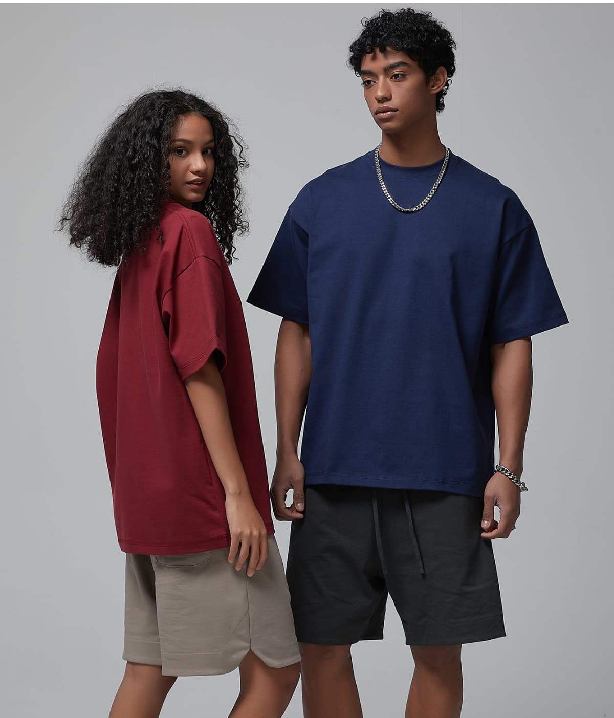 Thick 385Gsm Oversized Fashoin Unisex T-shirt – detail 13