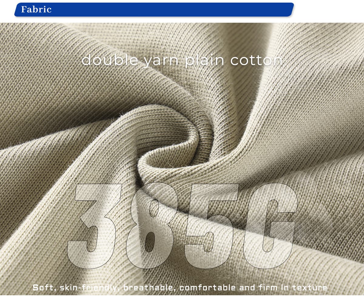 Thick 385Gsm Oversized Fashoin Unisex T-shirt – detail 5