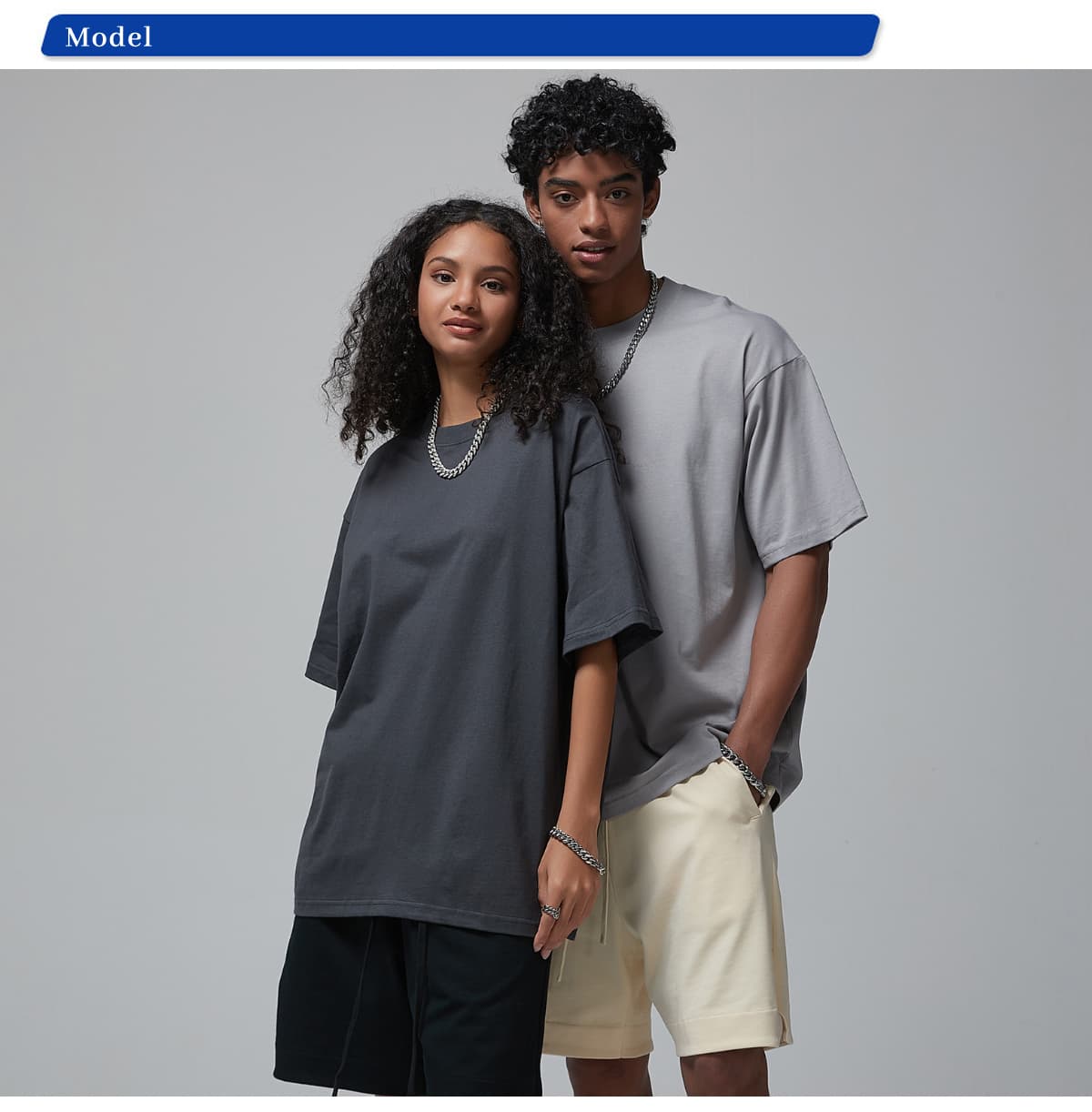 Light Weight 190GSM Oversized Cotton T-shirt 10 Colors – detail 13