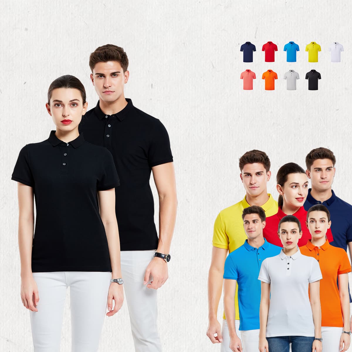 Golf 220Gsm Mens Slim FIt Business Polo