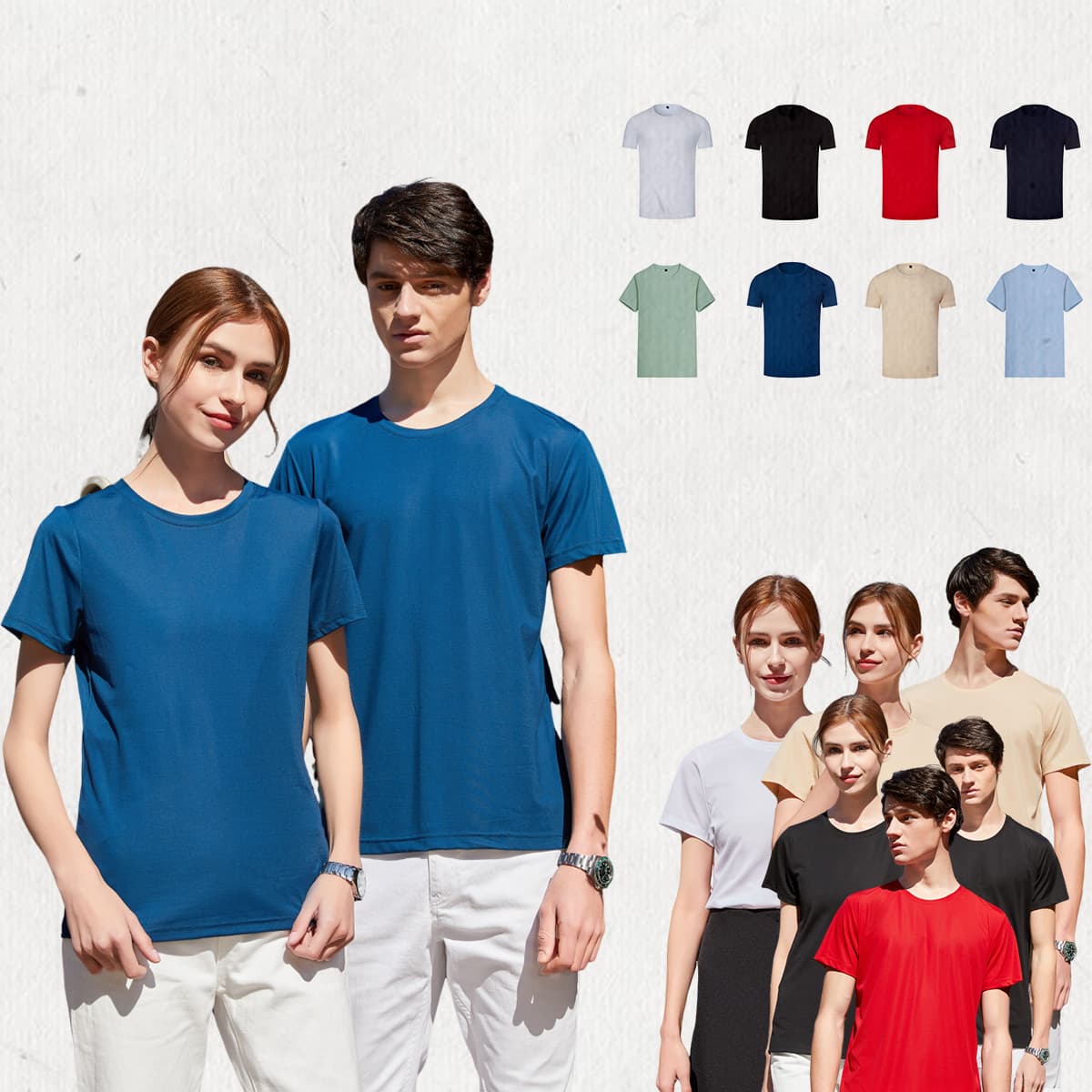 Slim Fit 200Gsm Stretch Sports T-Shirt