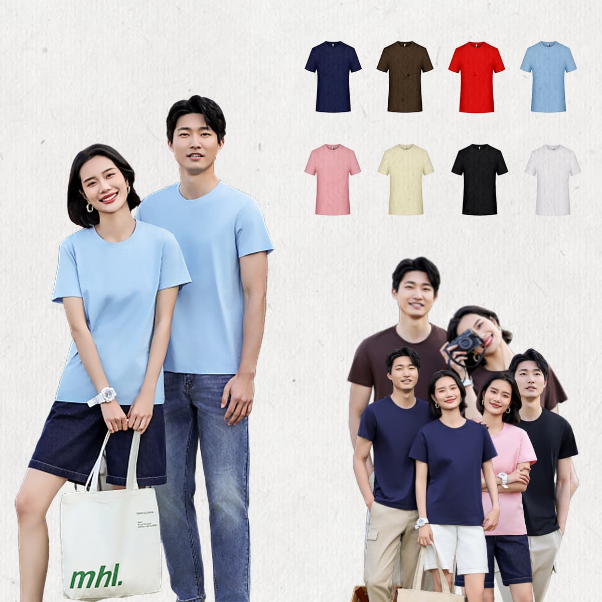 Sorona 180GSM Basic Fit Cotton T-Shirt
