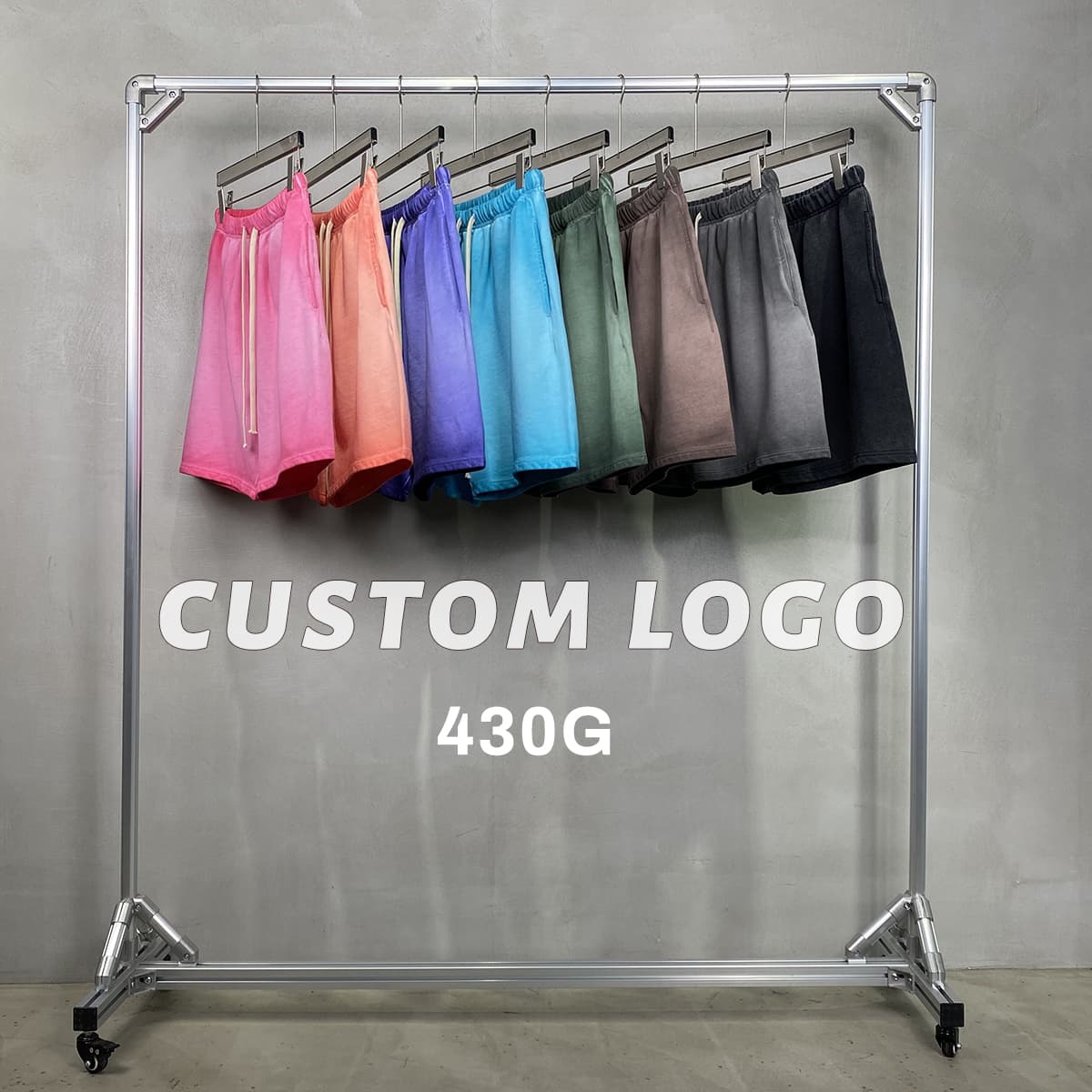 Cotton Terry 430GSM Vintage Dyed Shorts thumbnail 3