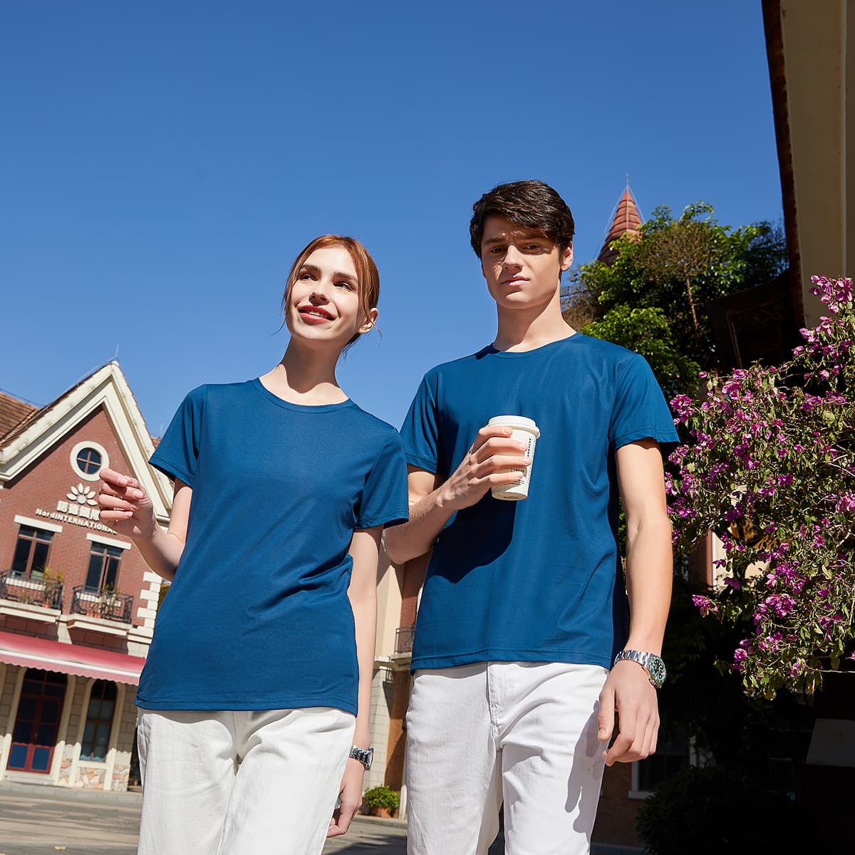 Slim Fit 200Gsm Stretch Sports T-Shirt thumbnail 5