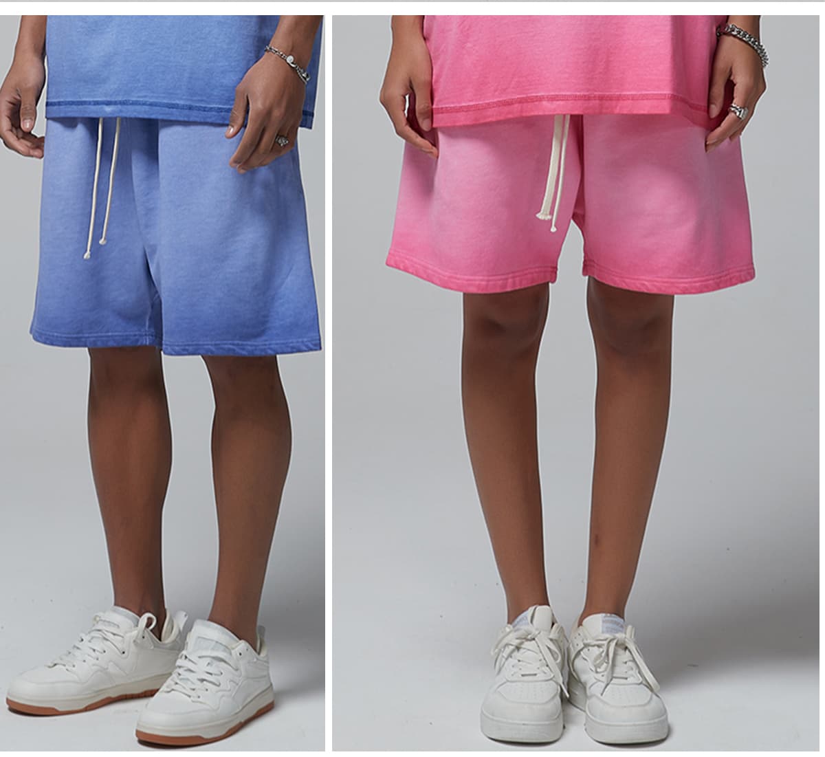 Cotton Terry 430GSM Vintage Dyed Shorts – detail 11