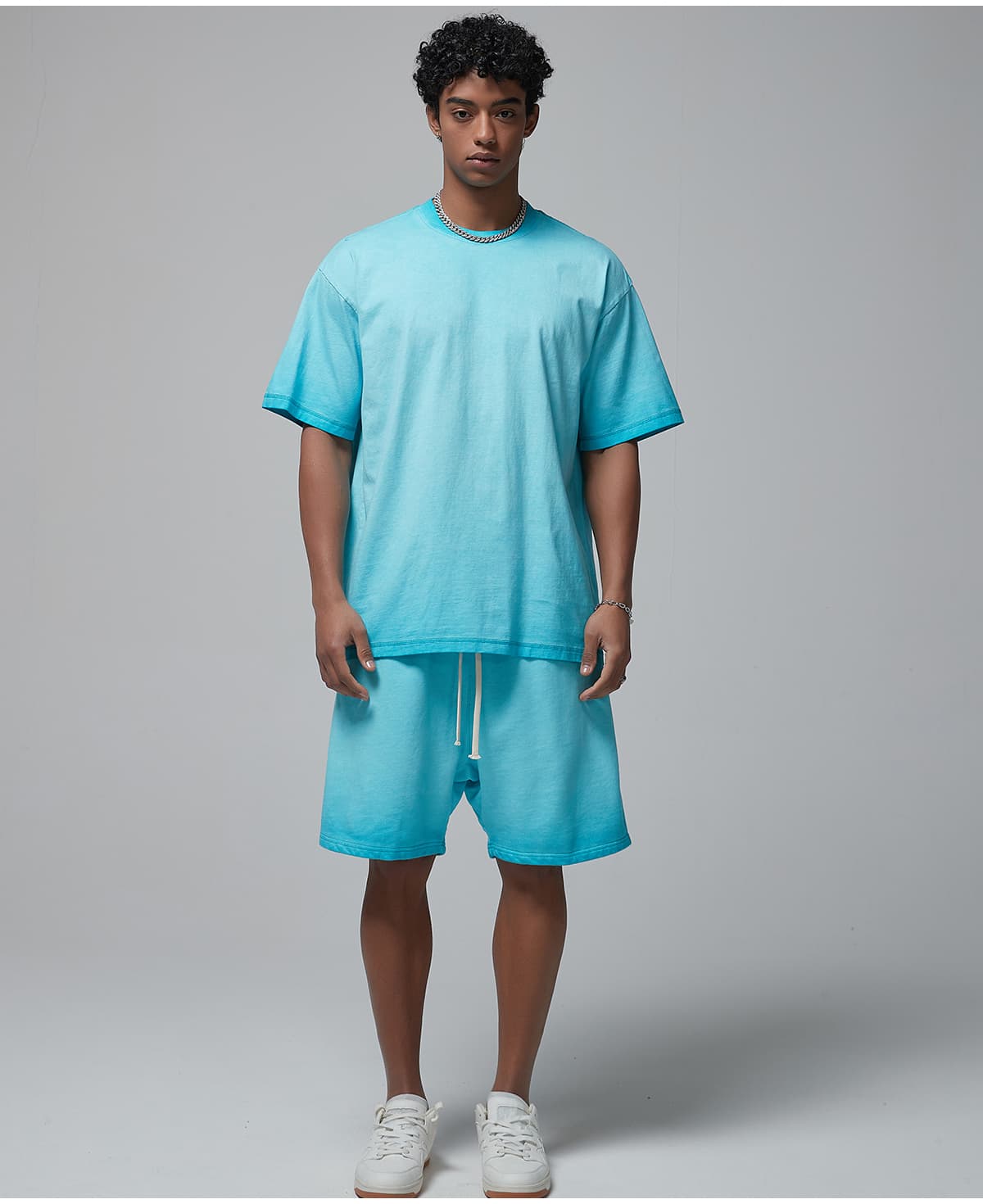 Cotton Terry 430GSM Vintage Dyed Shorts – detail 12