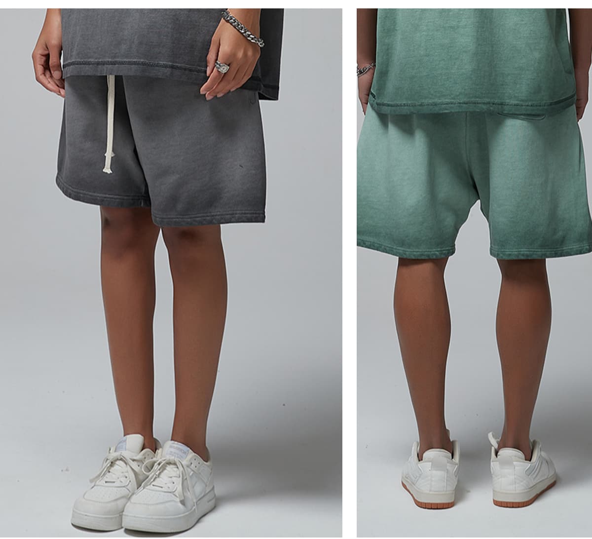 Cotton Terry 430GSM Vintage Dyed Shorts – detail 13