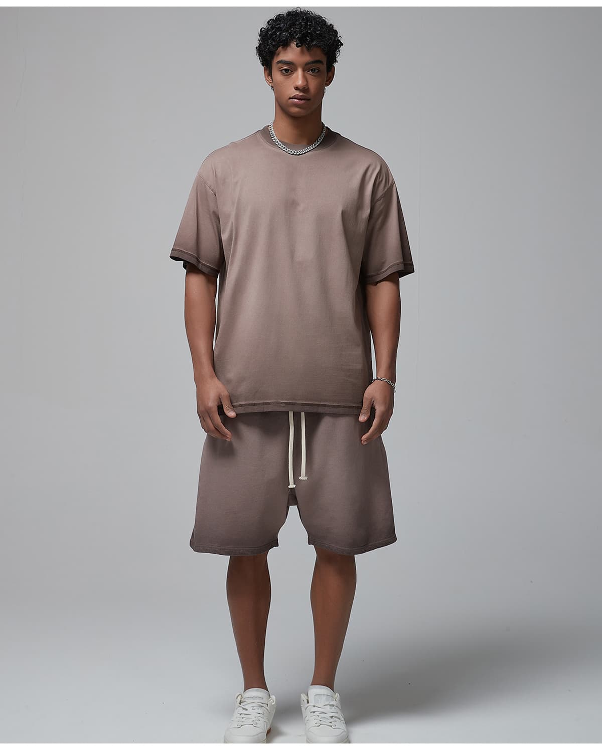 Cotton Terry 430GSM Vintage Dyed Shorts – detail 14