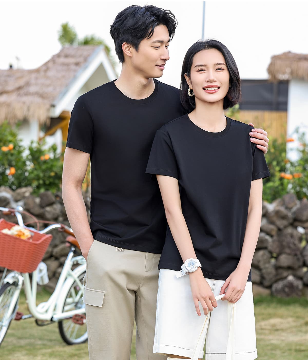 Sorona 180GSM Basic Fit Cotton T-Shirt – detail 12