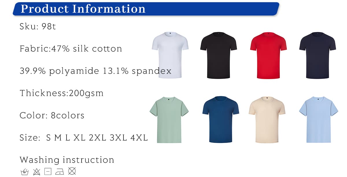 Slim Fit 200Gsm Stretch Sports T-Shirt – detail 1
