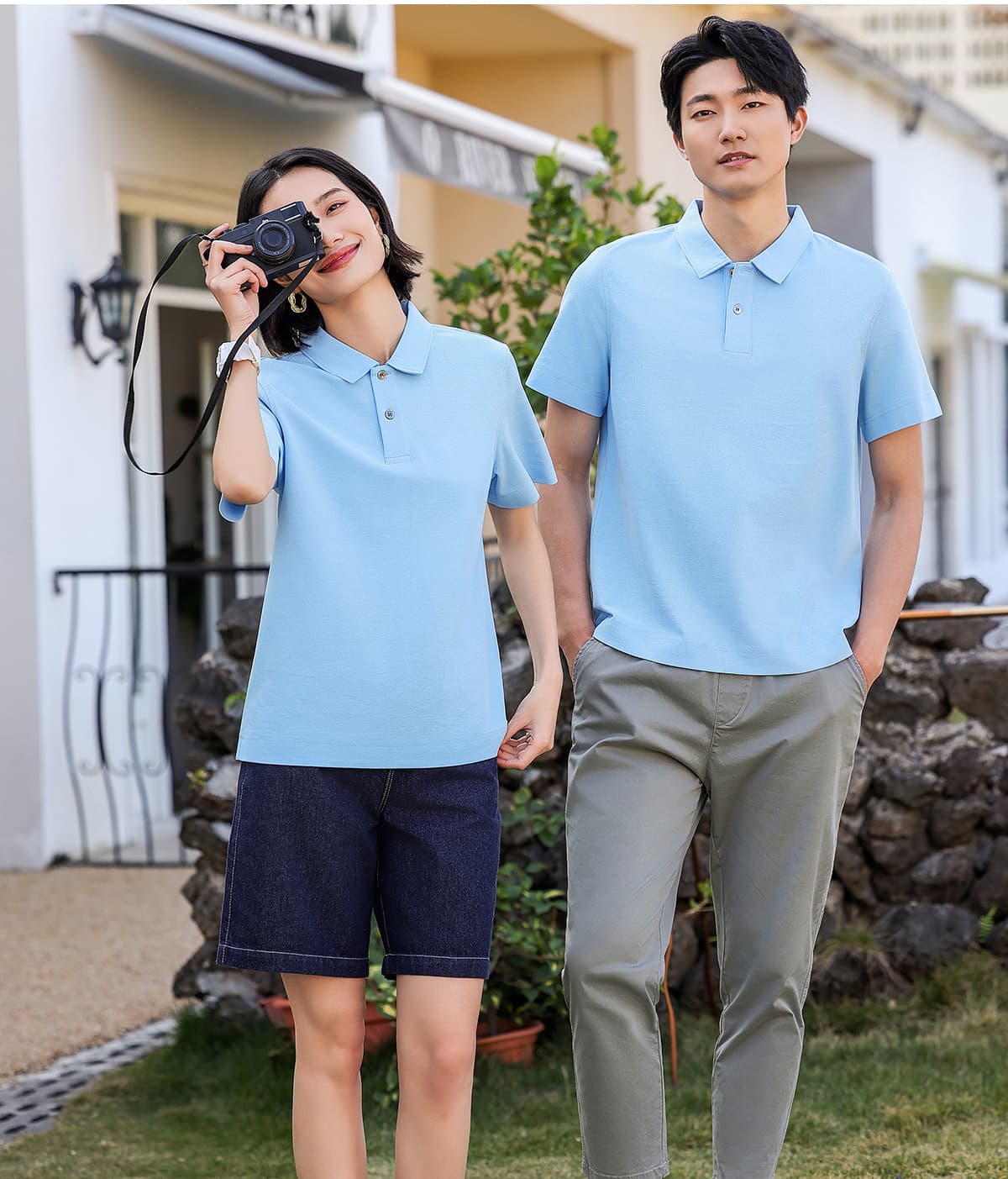 Sorona 220Gsm Loose Fit Unisex Polo – detail 13