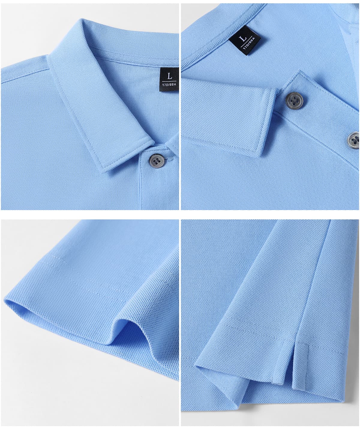 Sorona 220Gsm Loose Fit Unisex Polo – detail 6