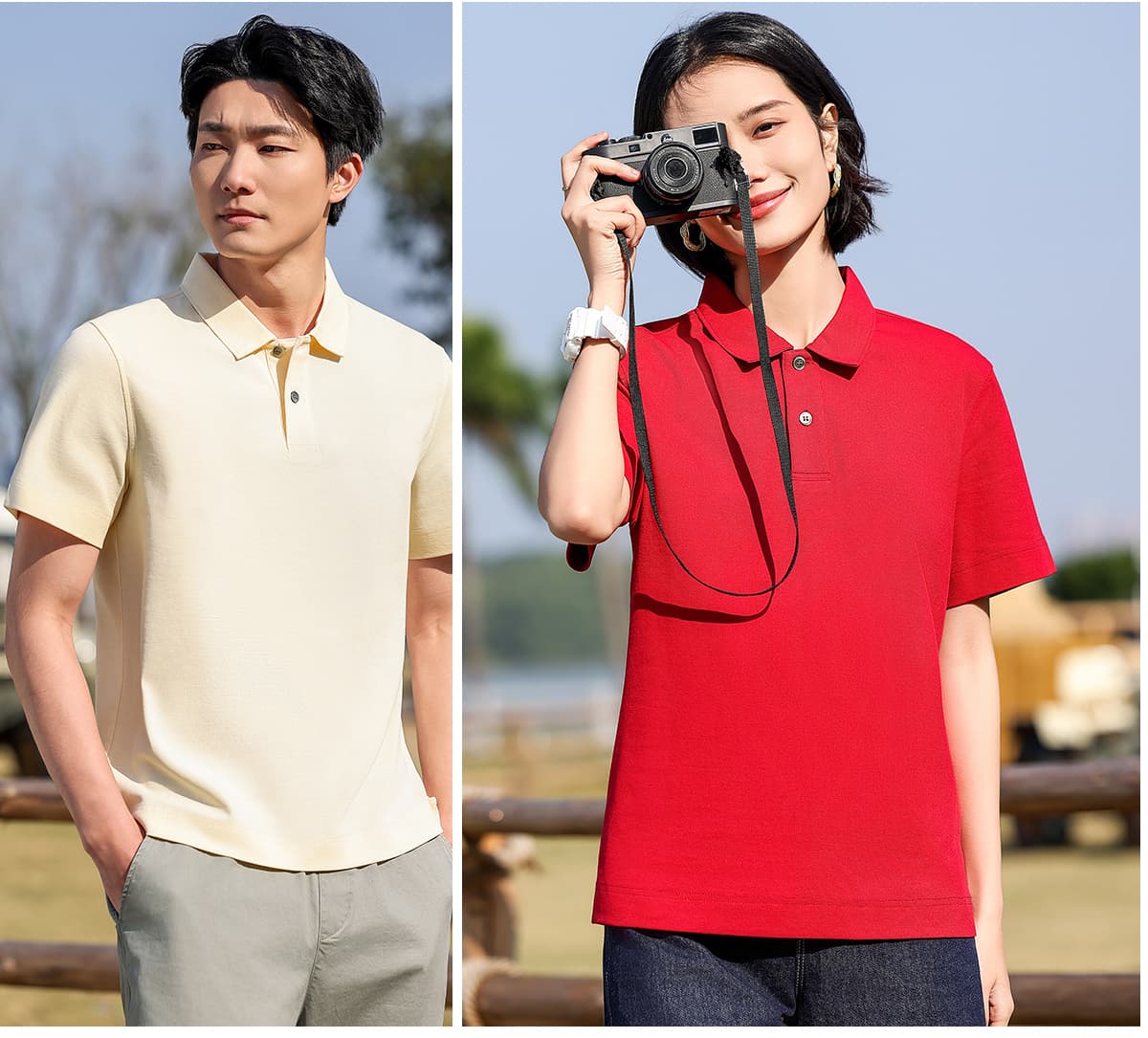 Sorona 220Gsm Loose Fit Unisex Polo – detail 9