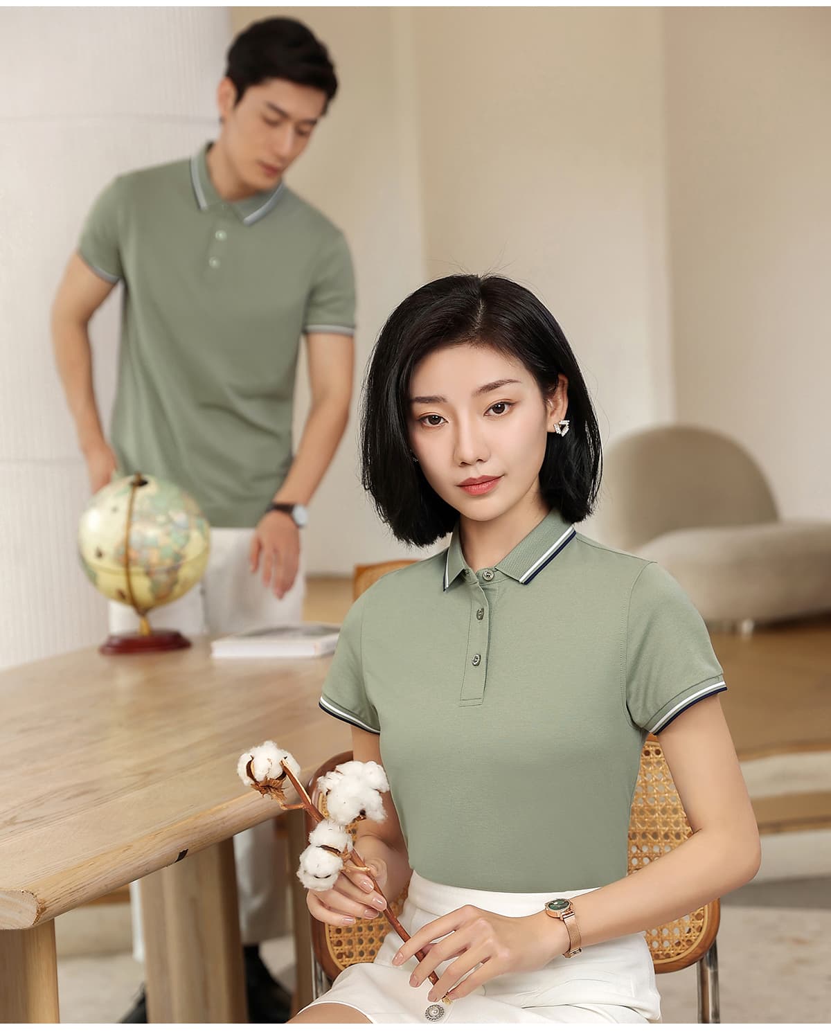 Golf Business 200Gsm Slim Fit Unisex Polo – detail 13