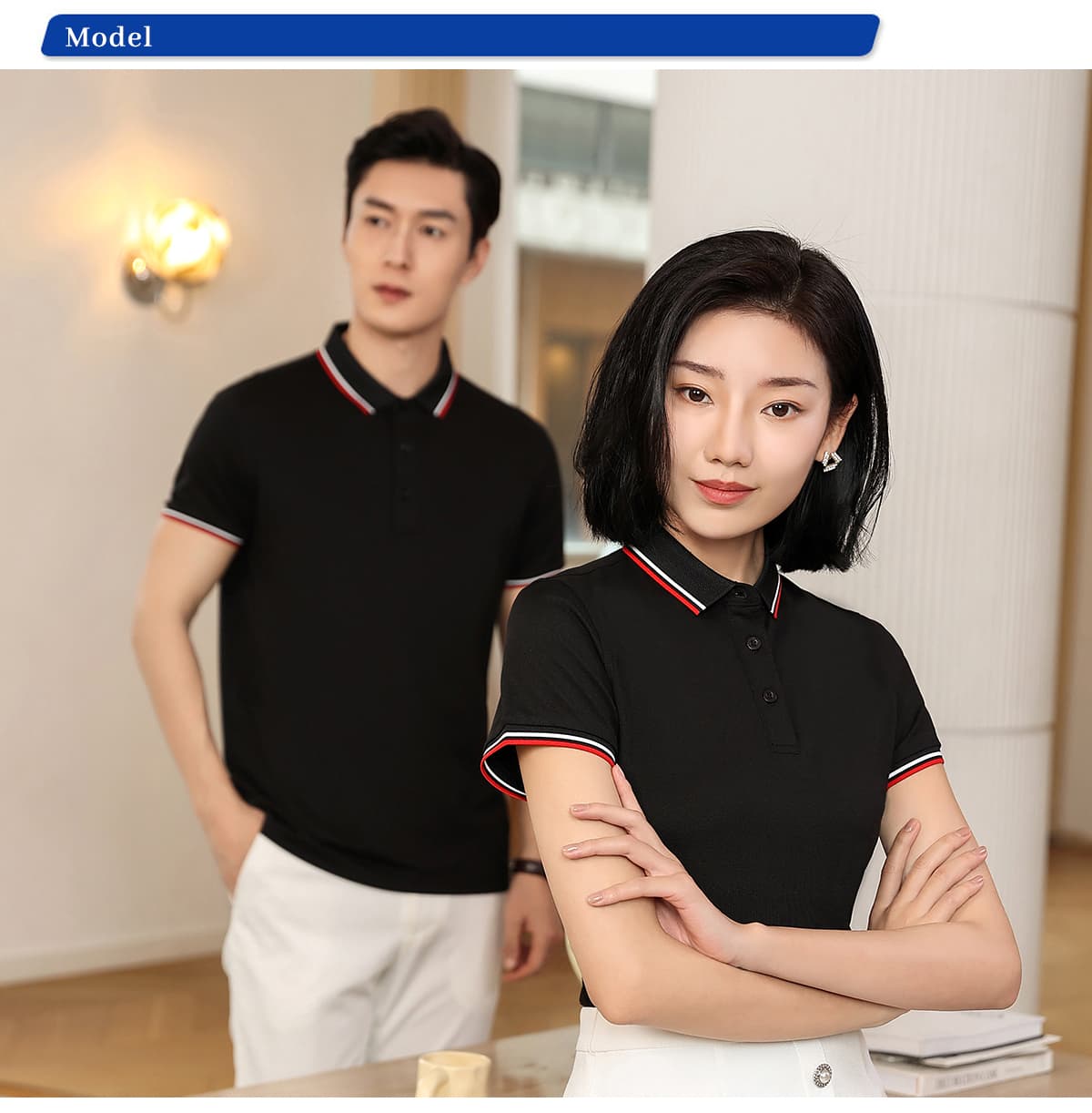 Golf Business 200Gsm Slim Fit Unisex Polo – detail 9