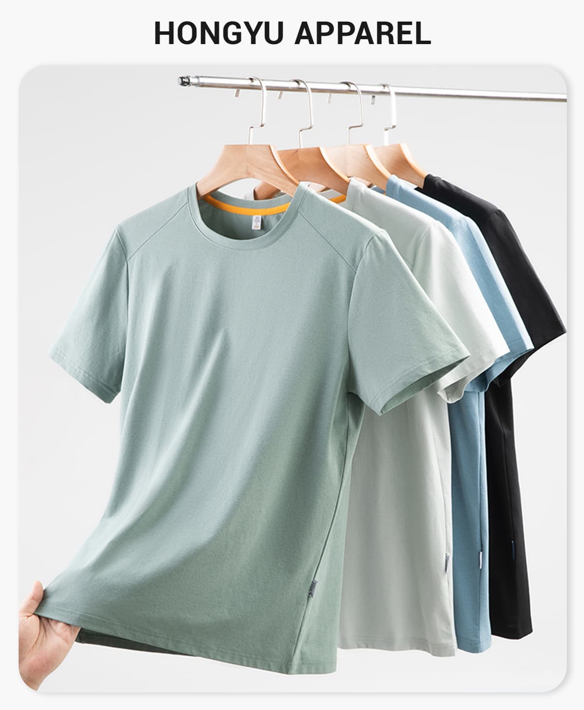 Sorona Quick-dry 200gsm Outdoor T-shirt – detail 1