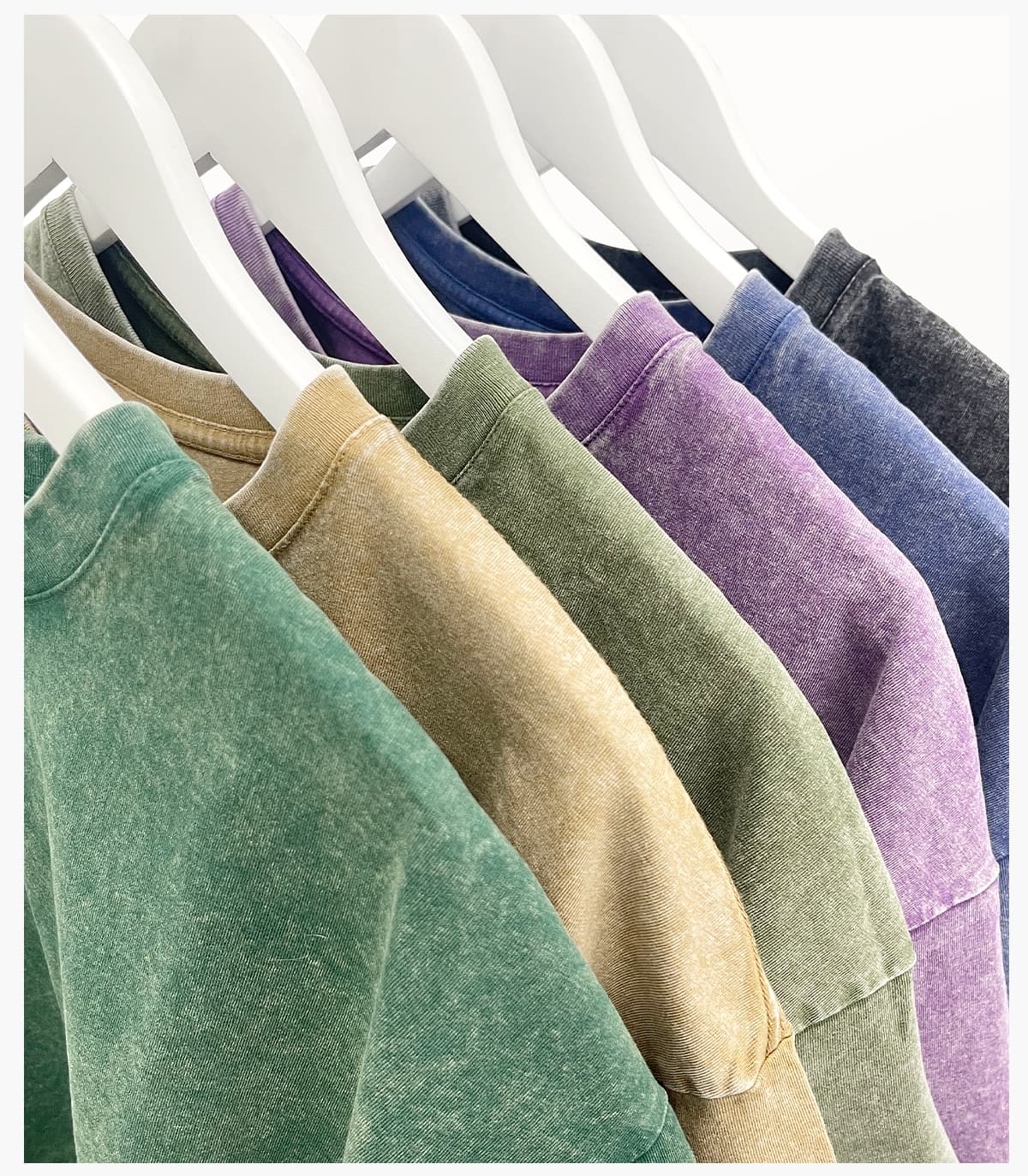 Acid Wash 230GSM Cotton Oversized T-shirt – detail 11