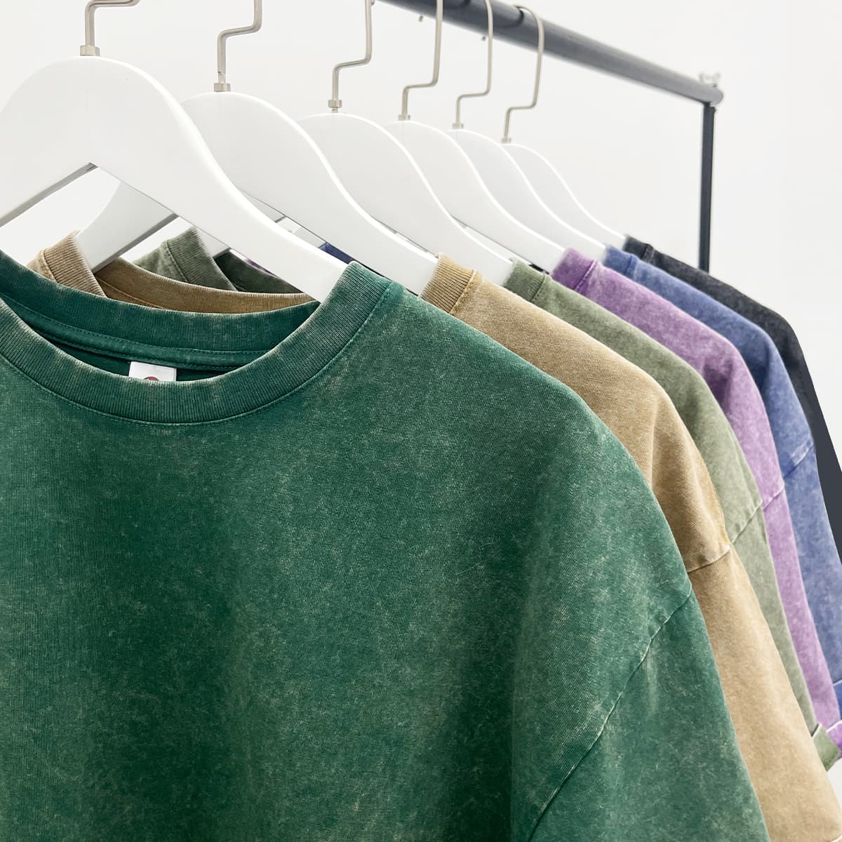 Acid Wash 230GSM Cotton Oversized T-shirt thumbnail 2