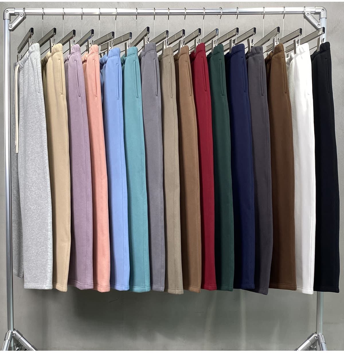 Cotton Fleece 350Gsm Straight Leg Sweatpants – detail 10