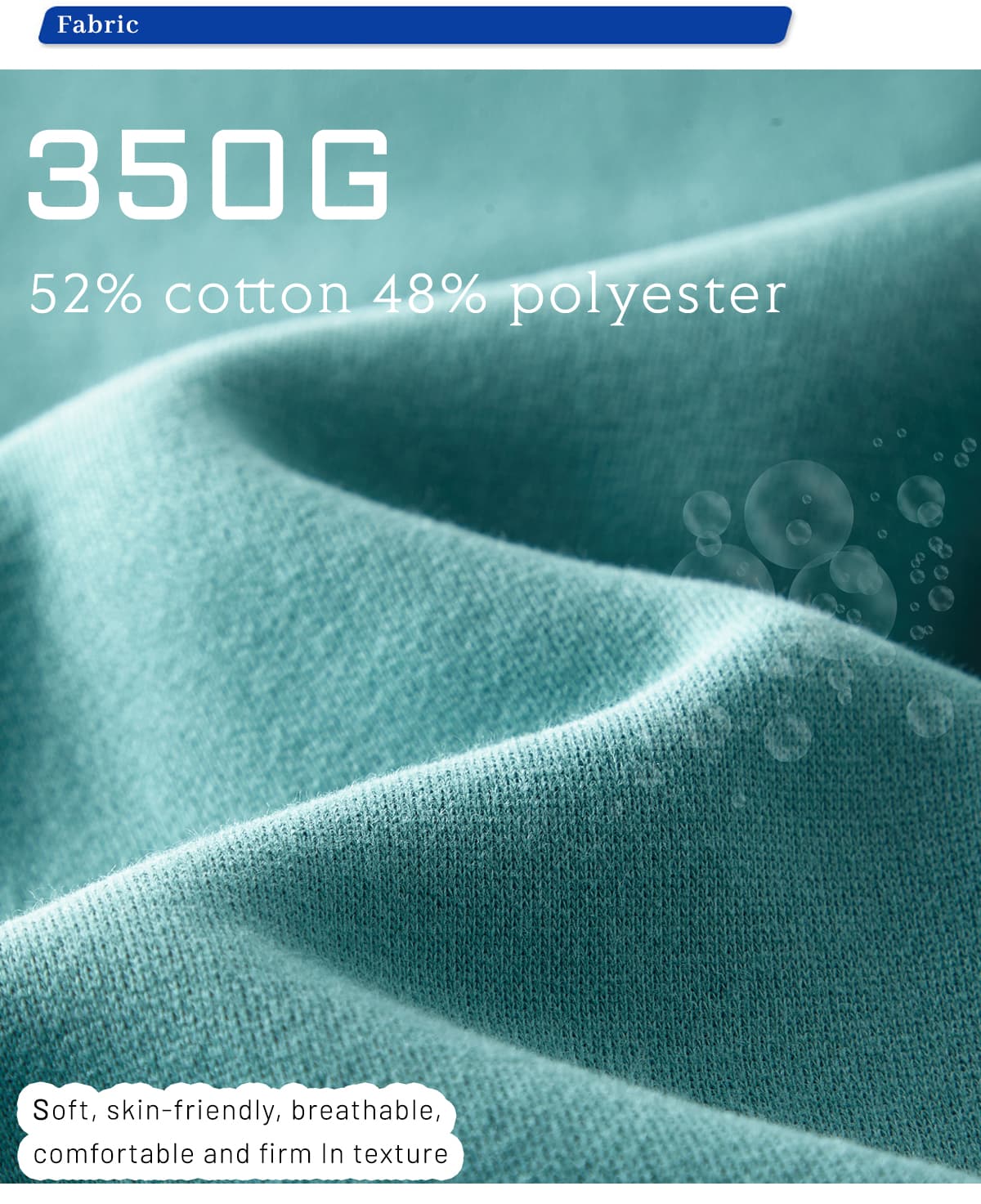 Cotton Fleece 350Gsm Straight Leg Sweatpants – detail 6