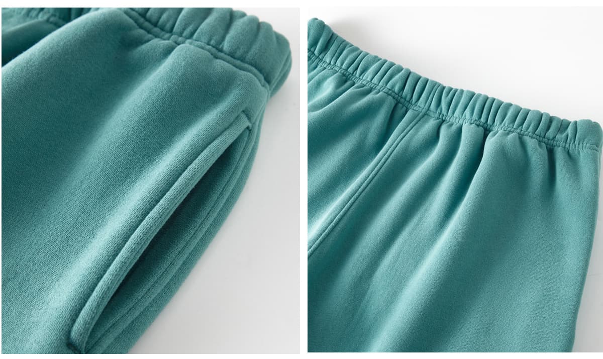 Cotton Fleece 350Gsm Straight Leg Sweatpants – detail 8