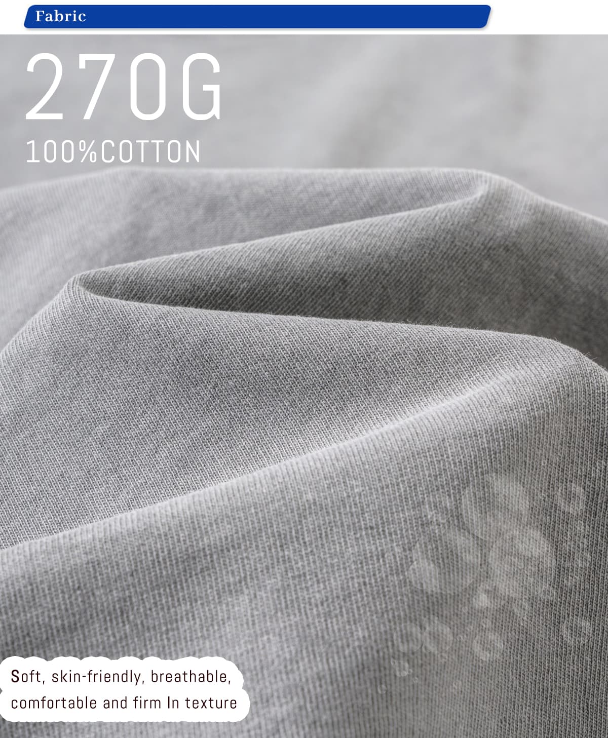 Cotton 270GSM Vintage Wash Raw Edge Hem Vest – detail 5