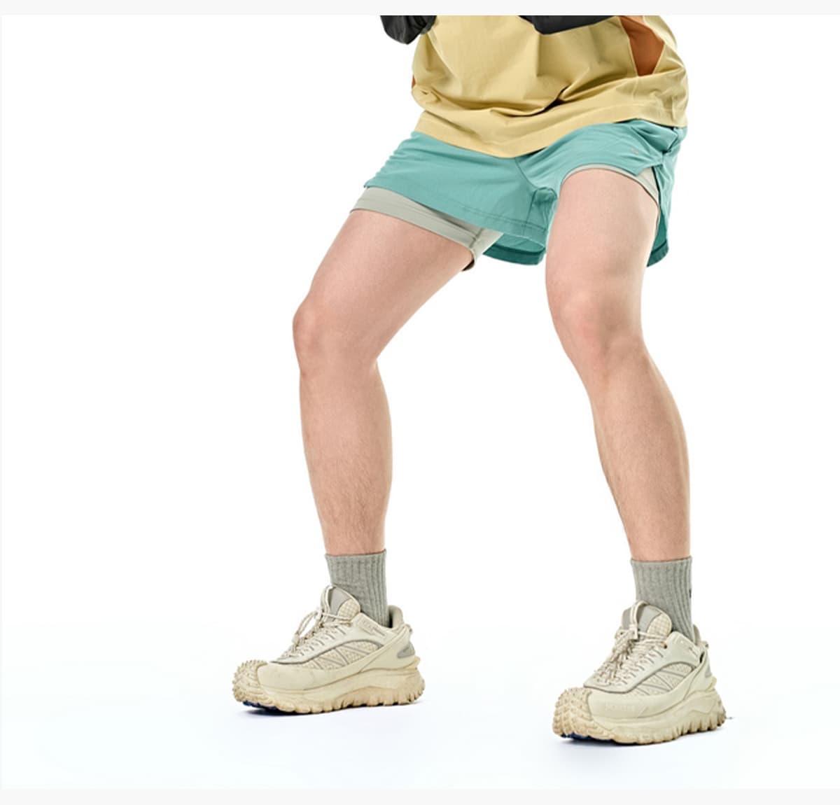 UPF50 Quick Dry Sports Shorts with Lining – detail 8