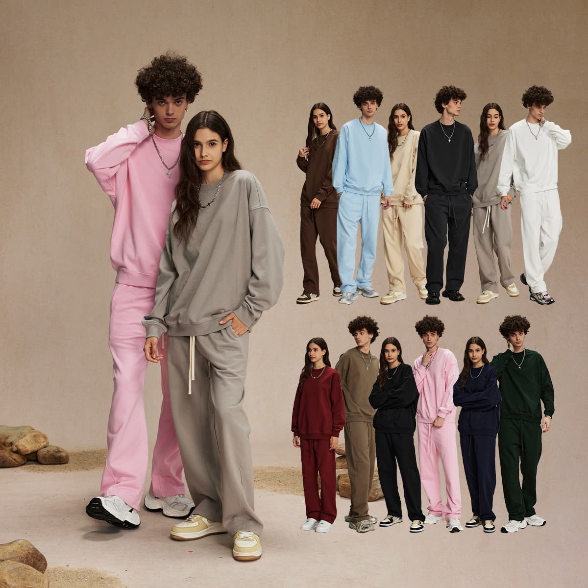 Heavy 430Gsm Cotton Terry Oversized Sweatshirt