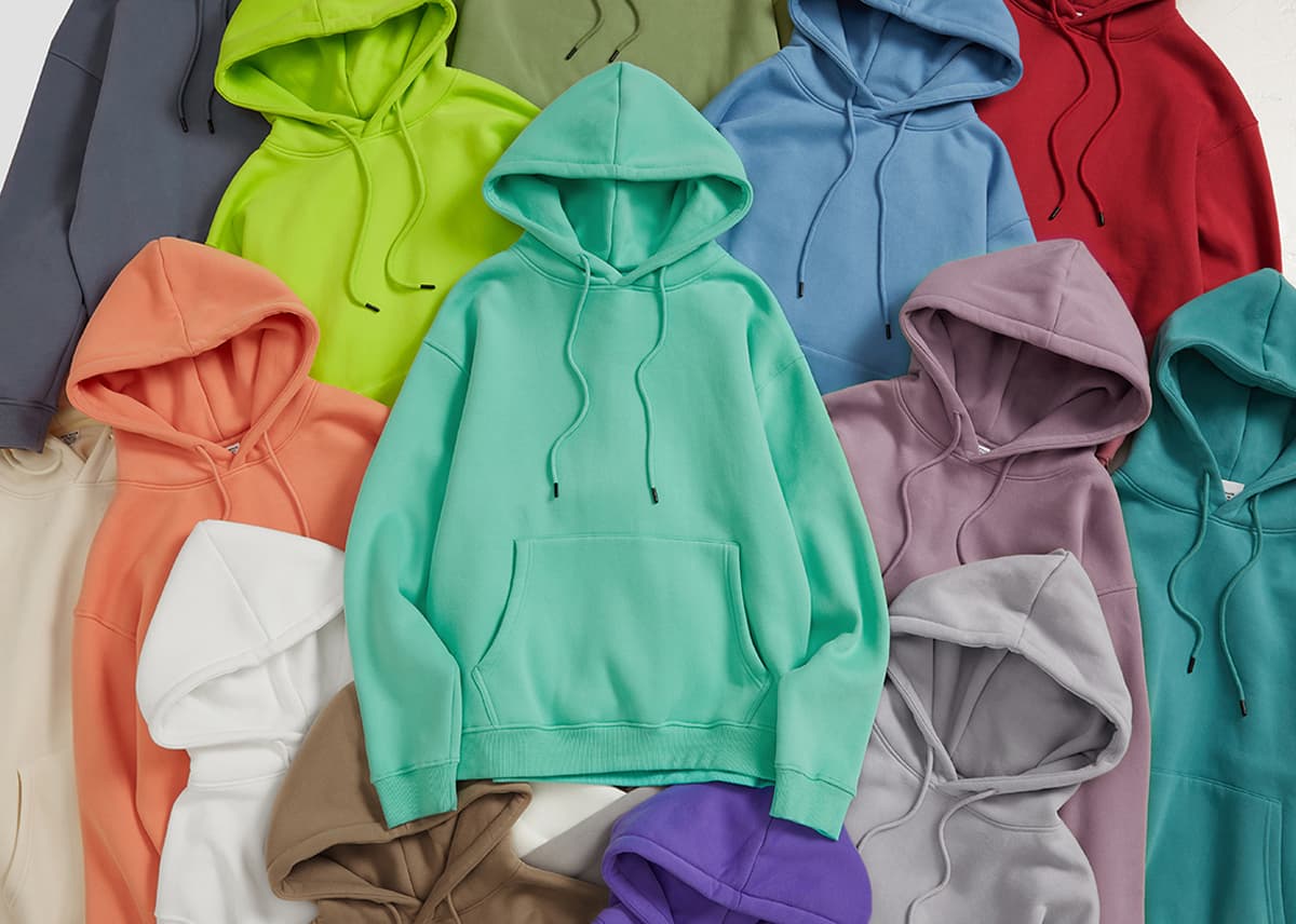 Oversized 345Gsm Fleece Hoodie for Winter – detail 10