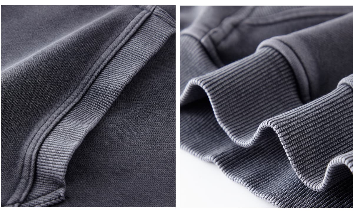 Thick French Terry 420Gsm Vintage Wash Hoodie – detail 6