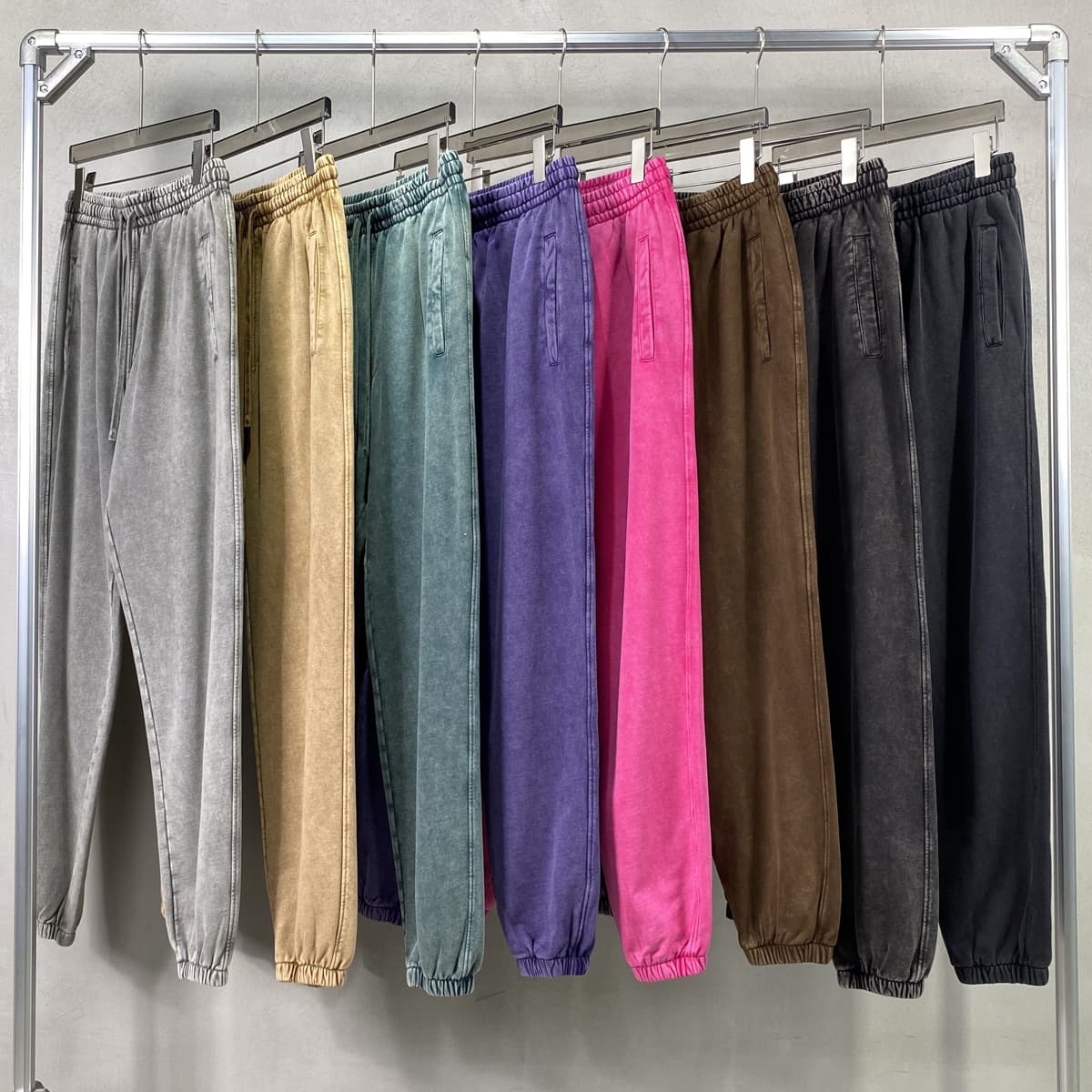 Cotton Terry 420Gsm Snow Wash Sweatpants thumbnail 3