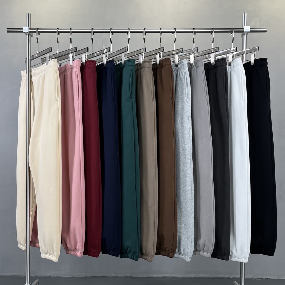 Thick 400Gsm Polar Fleece Jogger Sweatpants thumbnail 3